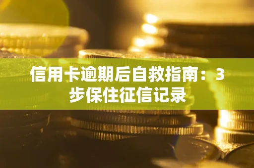 武汉信用卡逾期后自救指南：3步保住征信记录